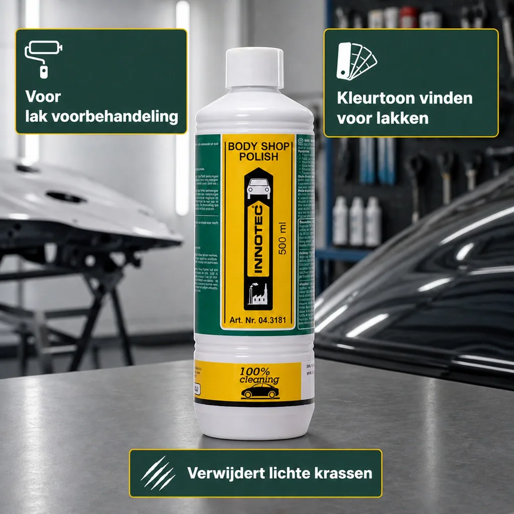 Polijstmiddel auto, Autopolish, 500 ml, silikonfreie polish, lak polijsten