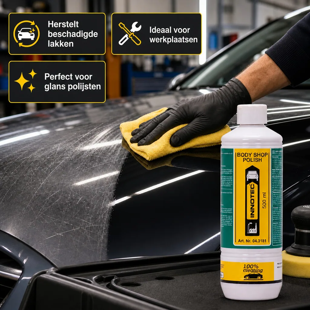 Polijstmiddel auto, Autopolish, 500 ml, silikonfreie polish, lak polijsten