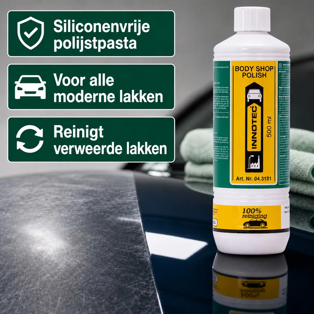 Polijstmiddel auto, Autopolish, 500 ml, silikonfreie polish, lak polijsten