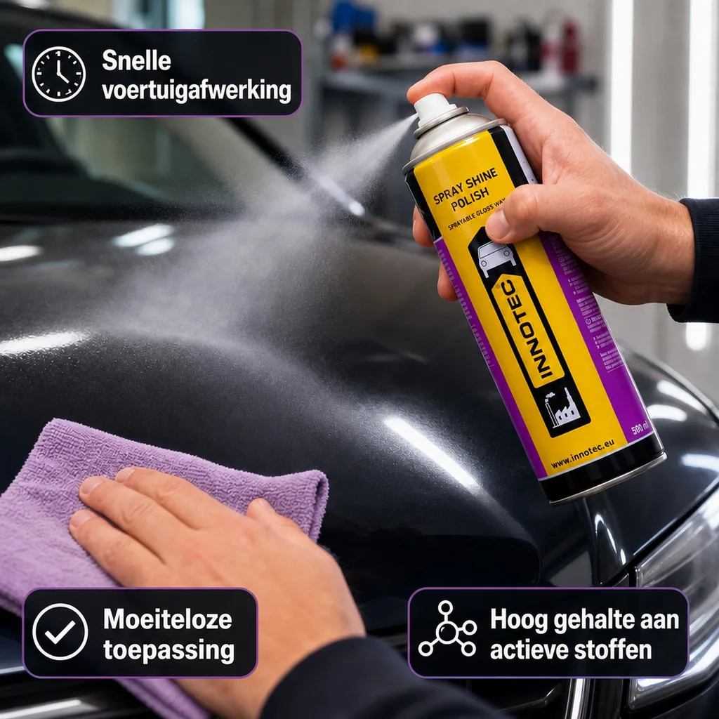 Autopoets, Spray polish 500 ml, Lak en kunststof polijsten