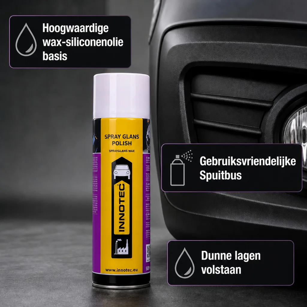 Autopoets, Spray polish 500 ml, Lak en kunststof polijsten