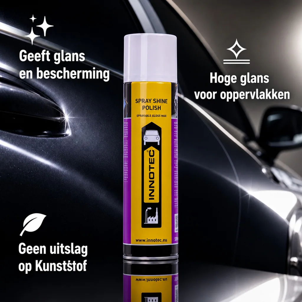 Autopoets, Spray polish 500 ml, Lak en kunststof polijsten