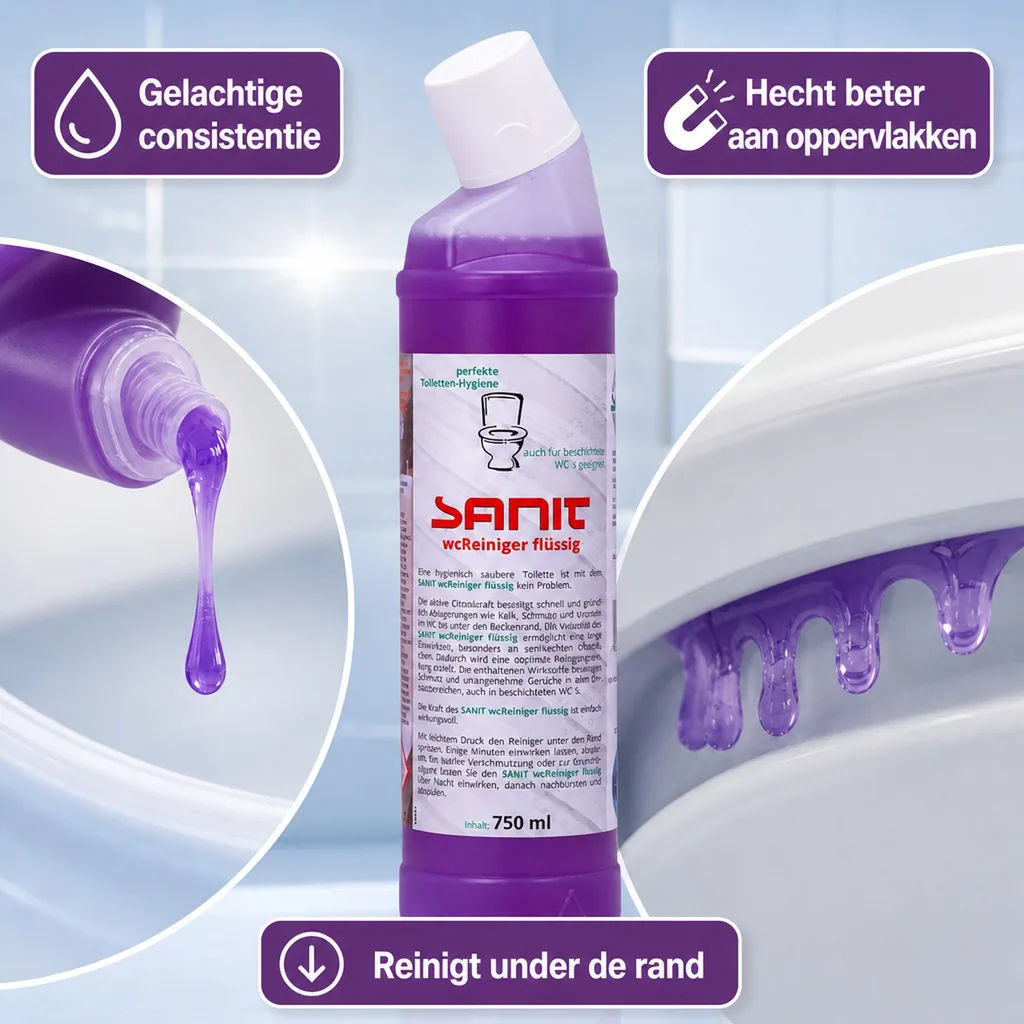 WC Reiniger, vloeibaar, Toilet Reiniger, 750 ml