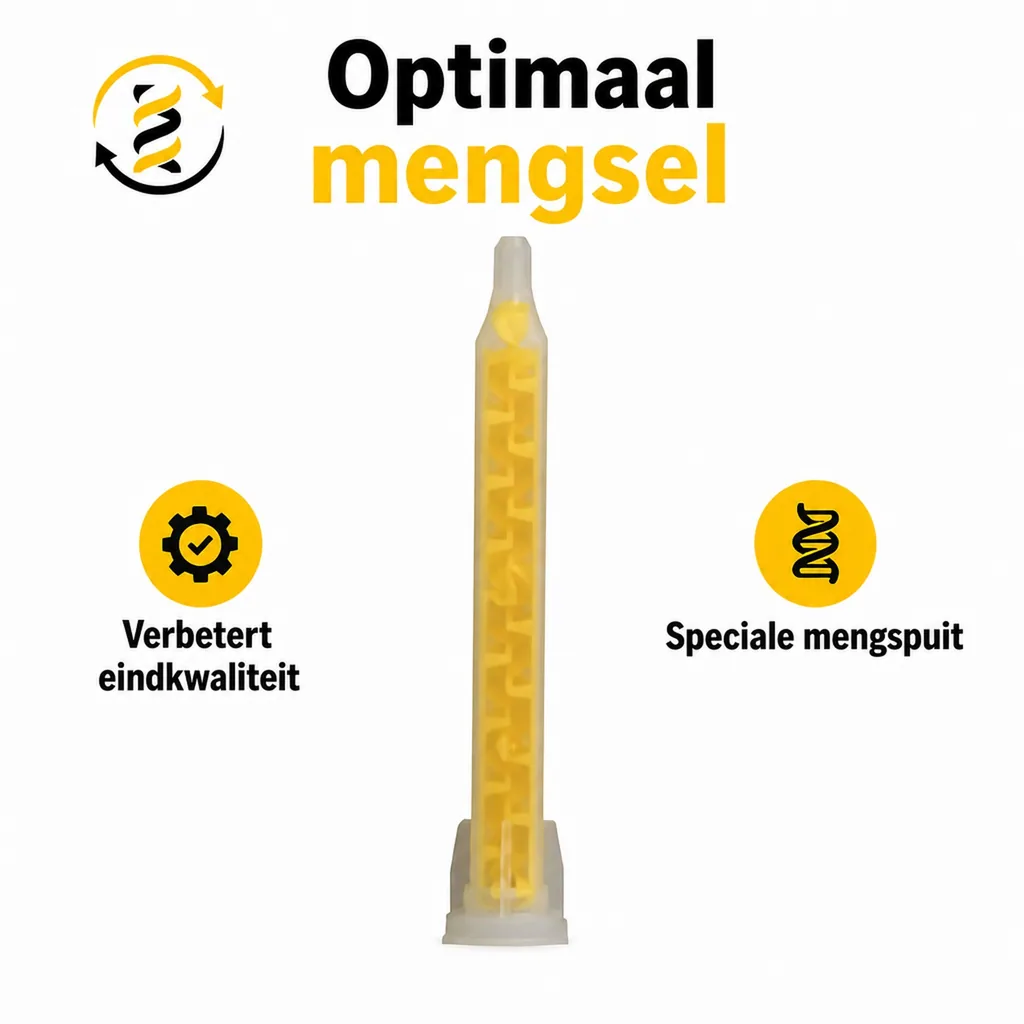 Mengmondstuk, Mengtuit, Mengkraan nozzle, Nozzle geel