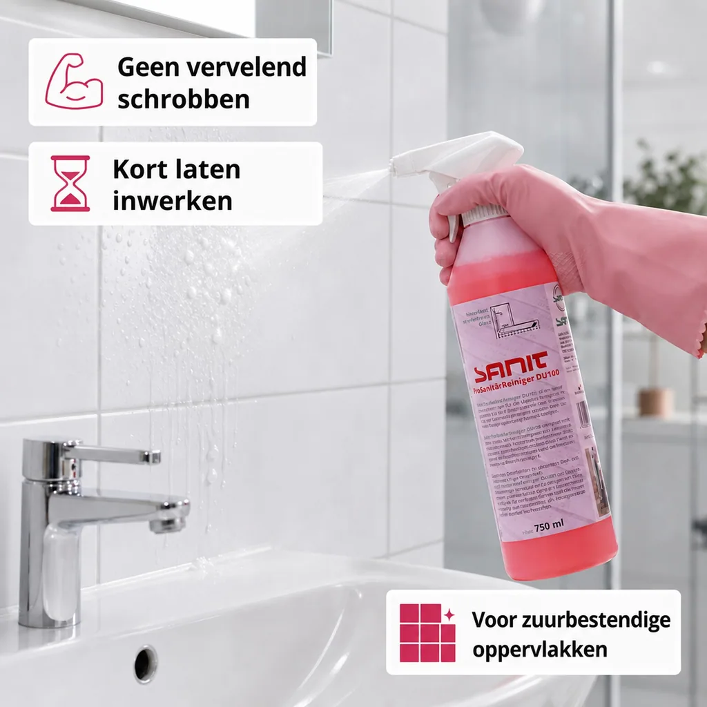 Sanitair Reiniger 750 ml, Badkamer Reiniger, WC Reiniger