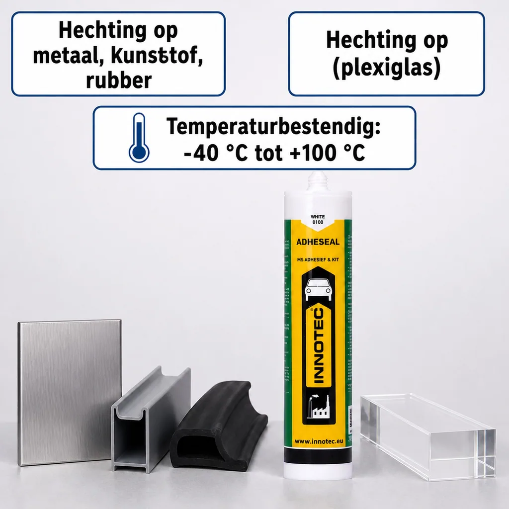 Vijverfolie lijm, 290 ml, wit, teichfolienkleber