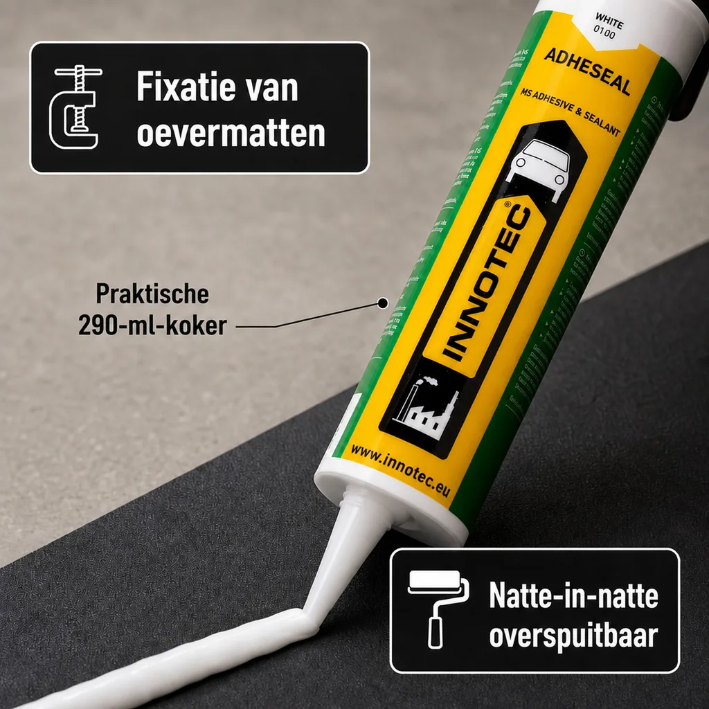 Vijverfolie lijm, 290 ml, wit, teichfolienkleber