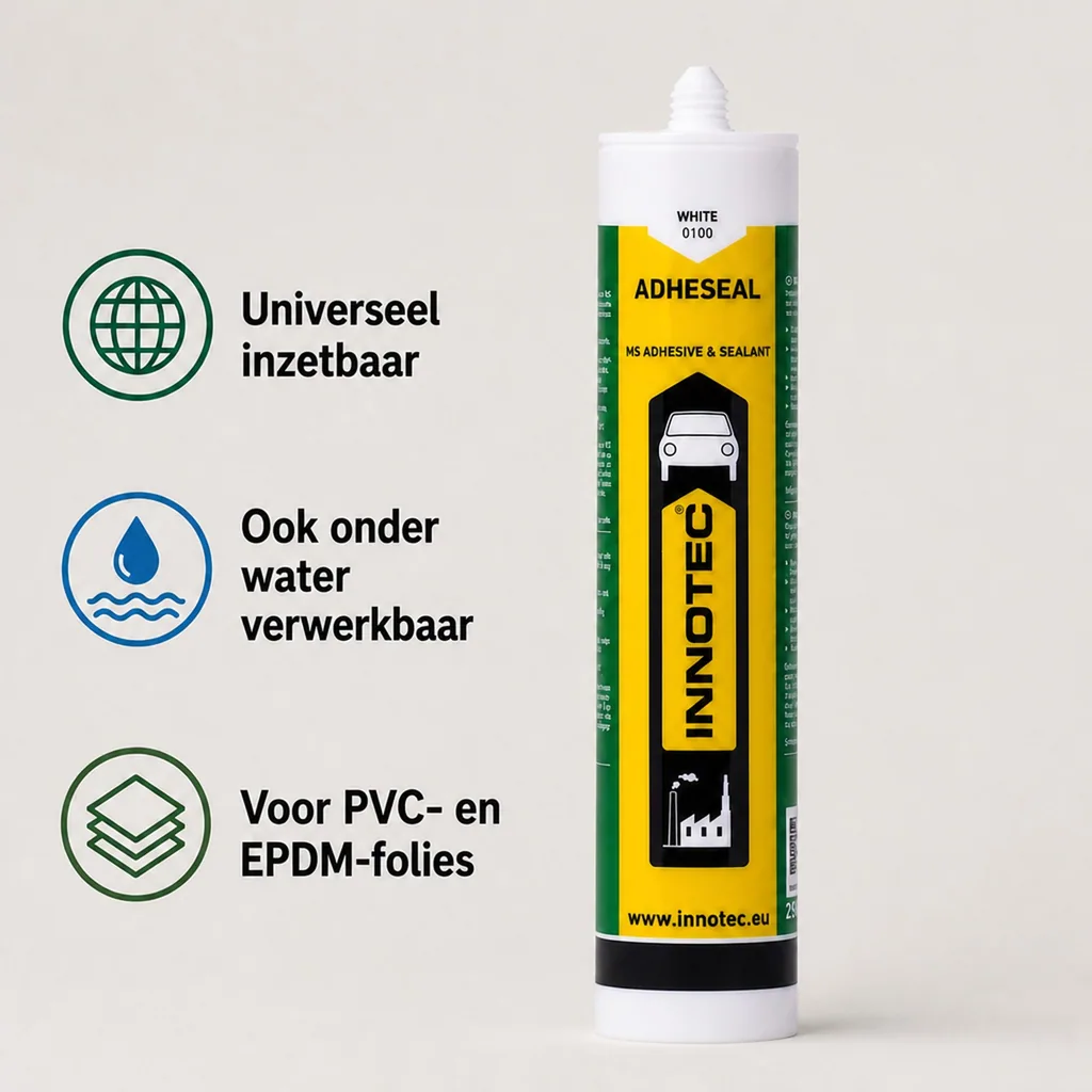 Vijverfolie lijm, 290 ml, wit, teichfolienkleber