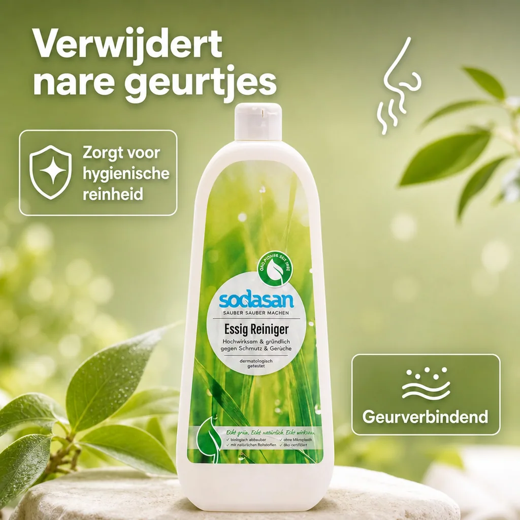 Azijnreiniger 1 Liter, natuurlijke reiniger, ecologische reiniger