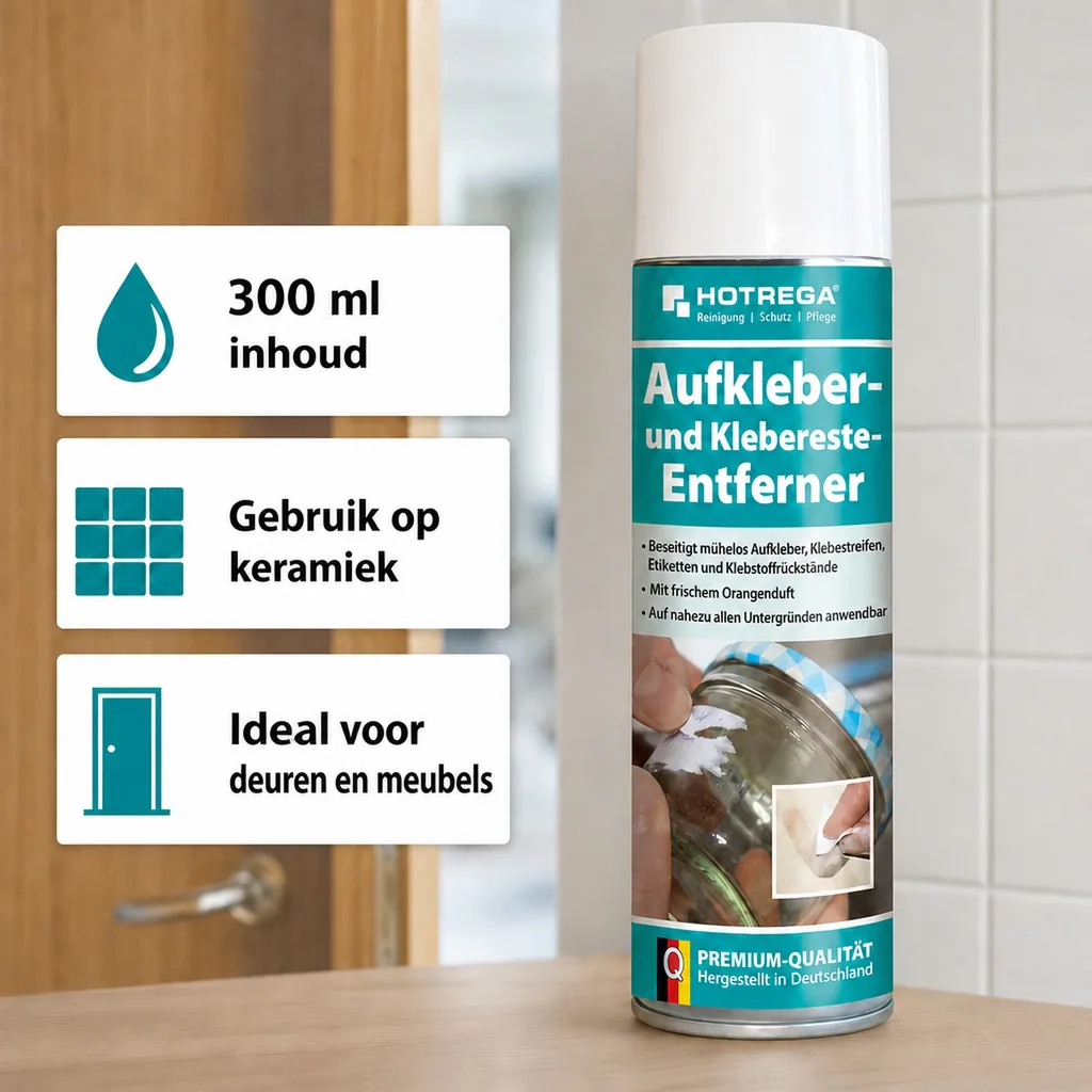 Sticker verwijderaar 300 ml, lijmresten verwijderen, sticker verwijderen