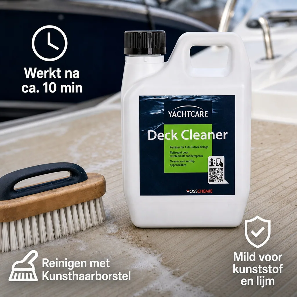 Dek reiniger 1 Liter, bootdek reinigen, reiniger voor bootdek