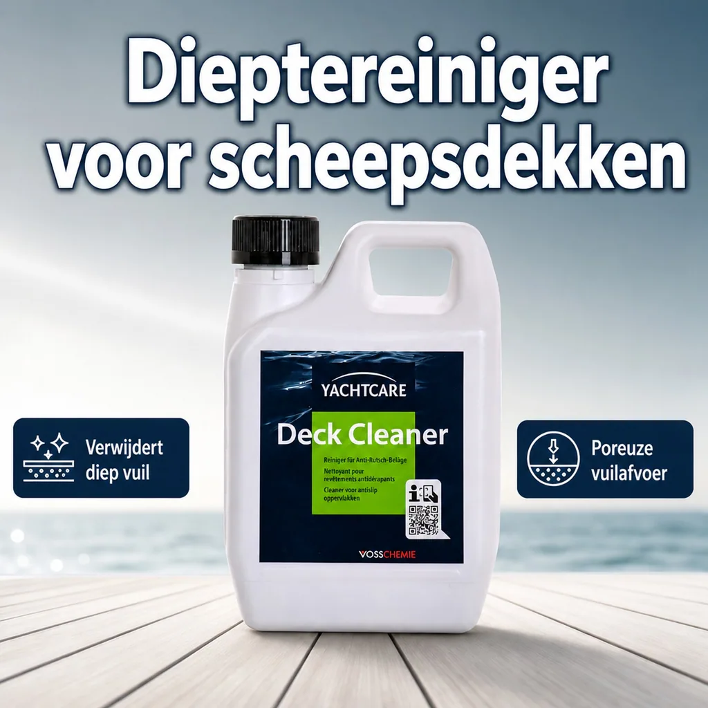 Dek reiniger 1 Liter, bootdek reinigen, reiniger voor bootdek