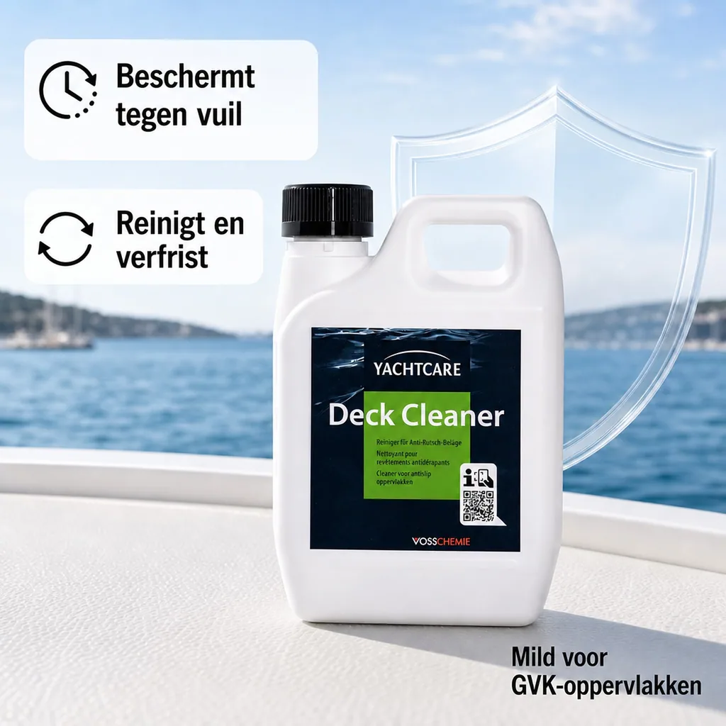 Dek reiniger 1 Liter, bootdek reinigen, reiniger voor bootdek