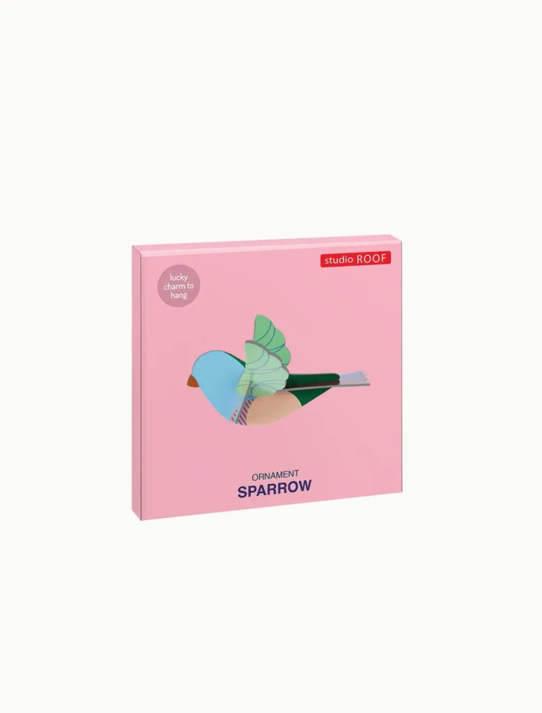 Studio ROOF Ornament, Knutselpakket, 3D wandobject - Mus