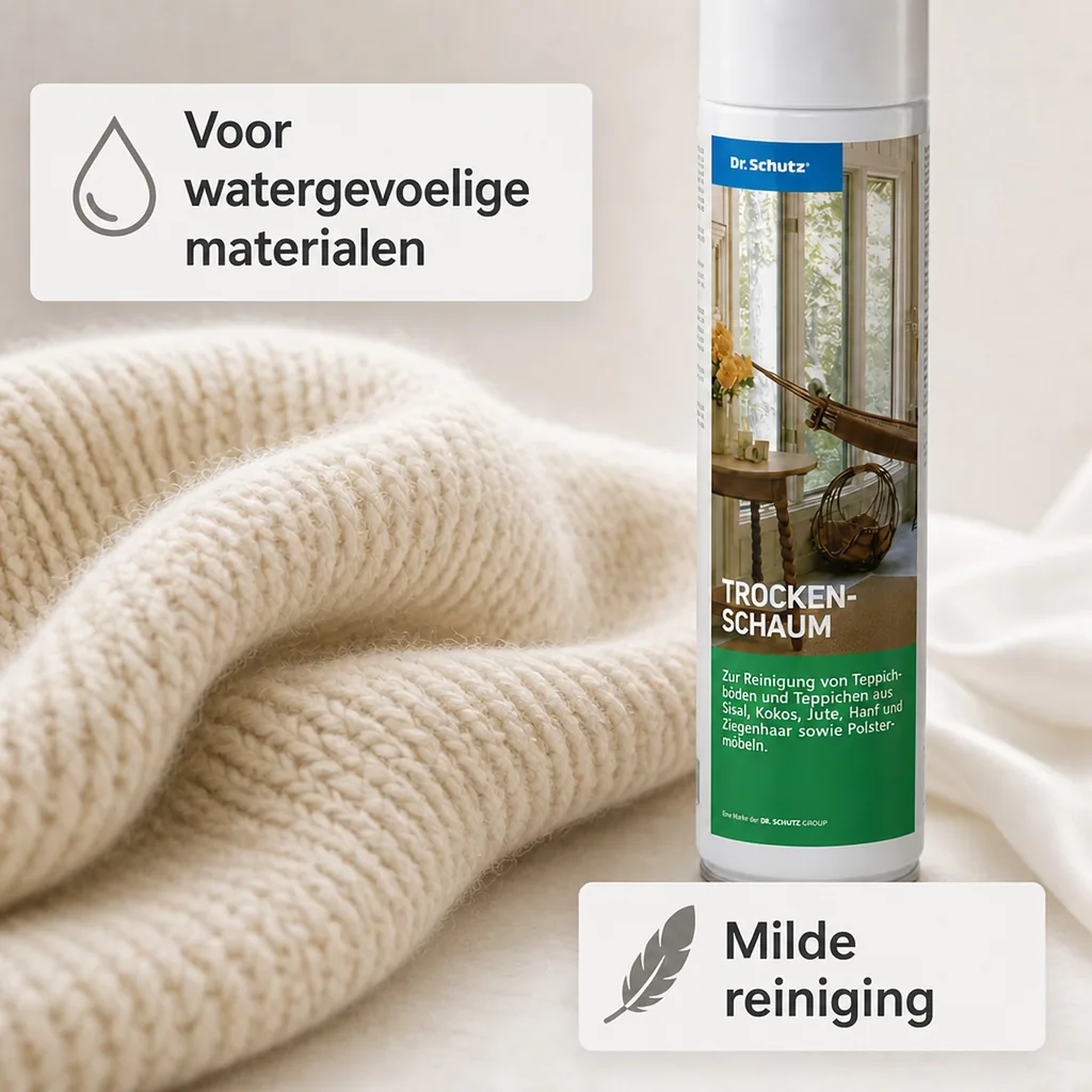 Droogshampoo tapijt, 400 ml, voor ca. 10 m², voor natuurvezels