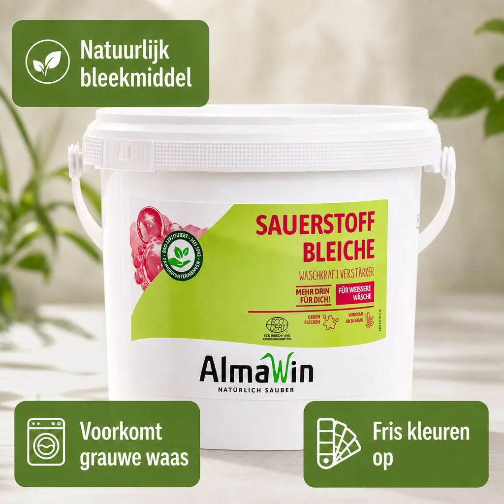 Zuurstofbleekmiddel 2,5kg, effectief vanaf 30°C, bleekmiddel wasgoed