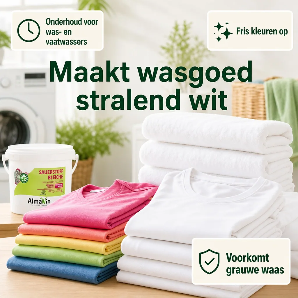 Zuurstofbleekmiddel 2,5kg, effectief vanaf 30°C, bleekmiddel wasgoed