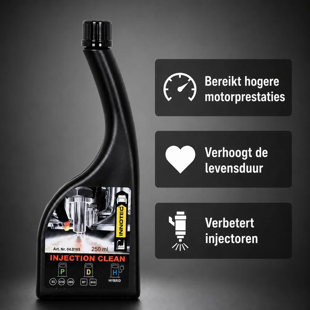 Injector reiniger, Benzine, Injectiereiniger 250 ml, Brandstoftoevoeging
