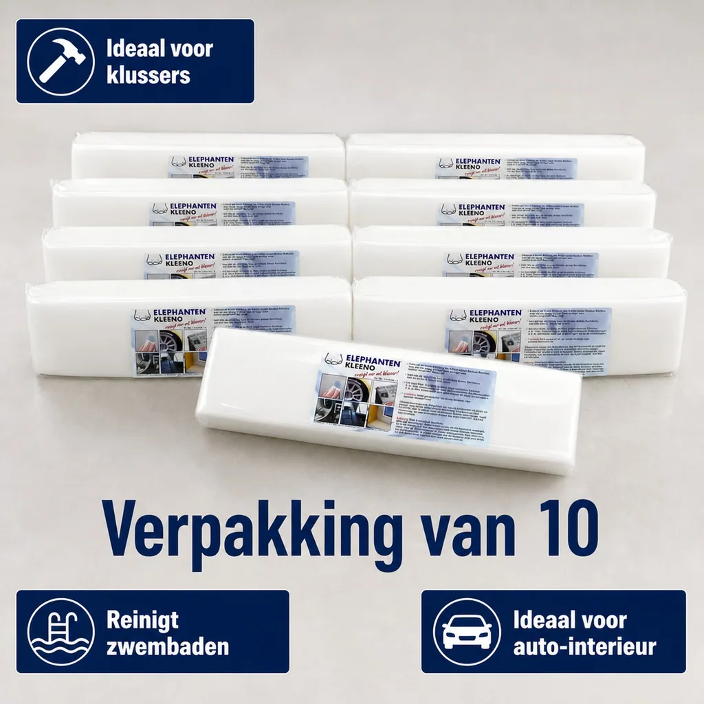 Schoonmaakspons, reinigingsspons, 10 stuks