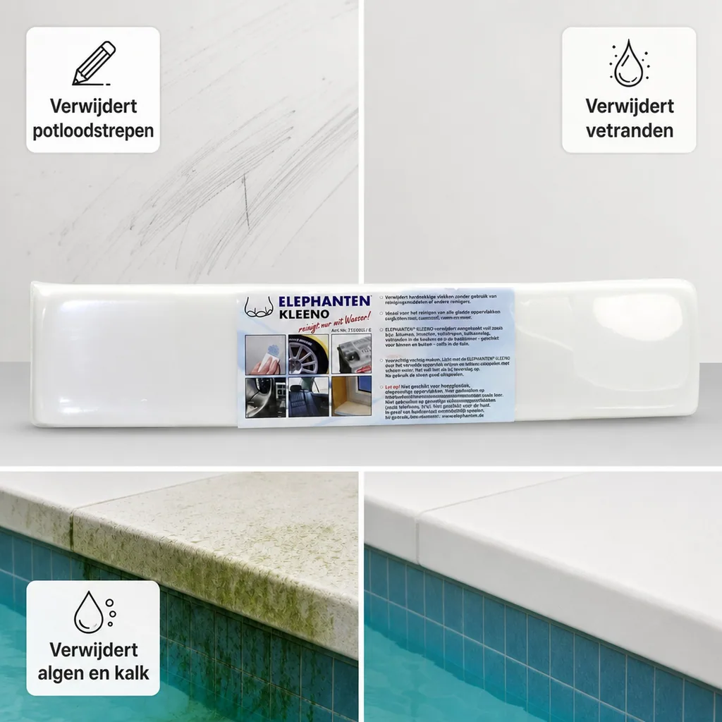 Schoonmaakspons, reinigingsspons, 10 stuks