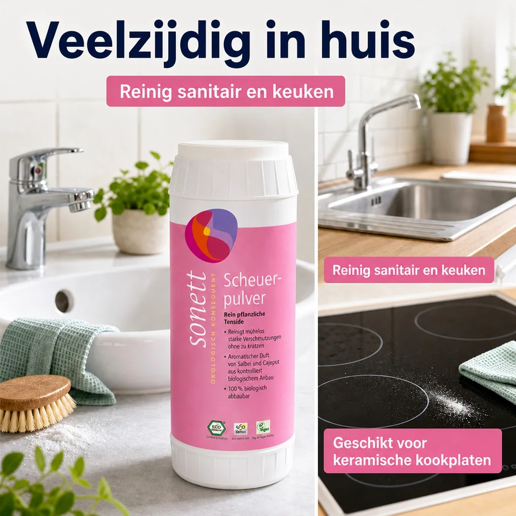 Schuurpoeder 450g, schoonmaakpoeder, schuurmiddel strooibus