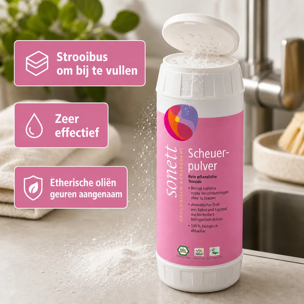 Schuurpoeder 450g, schoonmaakpoeder, schuurmiddel strooibus