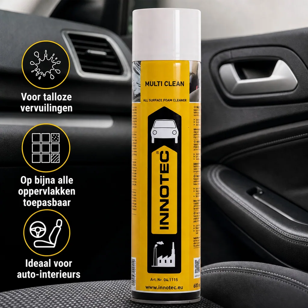Universele schuimreiniger 600 ml, schoonmaakschuim, reinigingsschuim