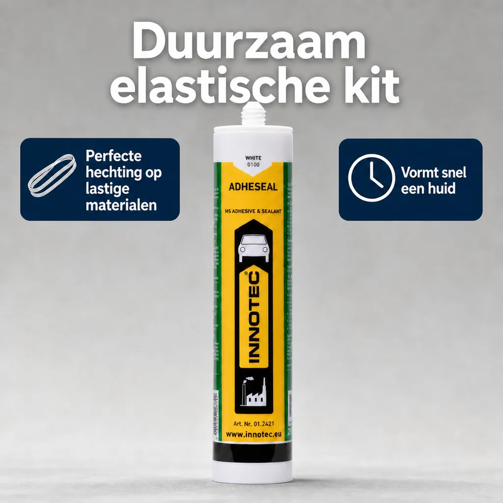 Lijmkit wit, 290 ml, witte lijmkit, afdichtingskit wit