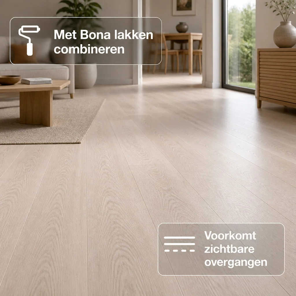 Parket primer wit 5 Liter, Parket grondverf wit, voor helle parket uitstraling
