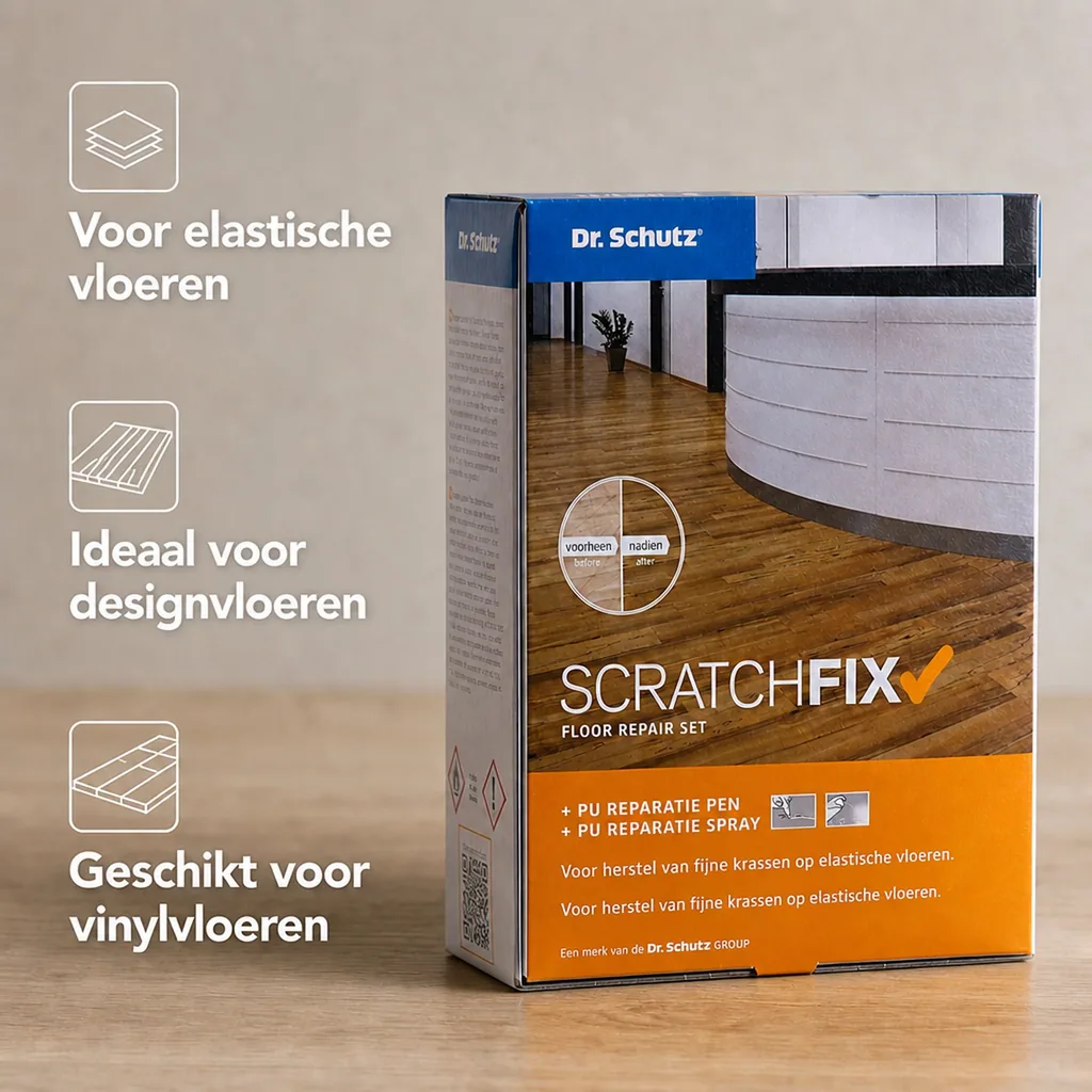 Vloer reparatieset, krassen verwijderen vloer, vloer herstellen, reparatieset vloer