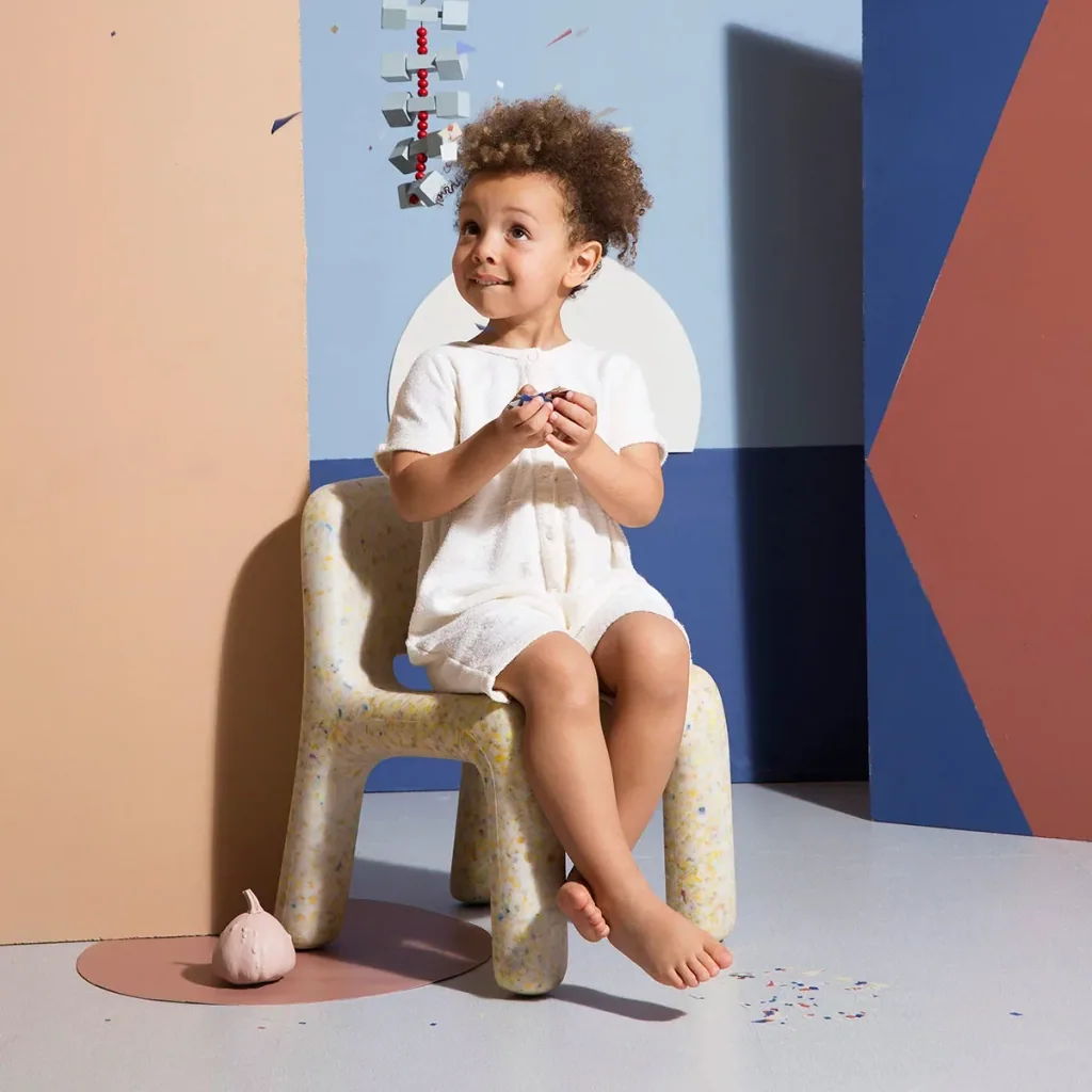 ecoBirdy kinderstoel - Charlie Chair Vanille