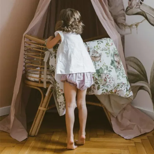 Dekornik kinderbeddengoed slapende dieren 100 x 135