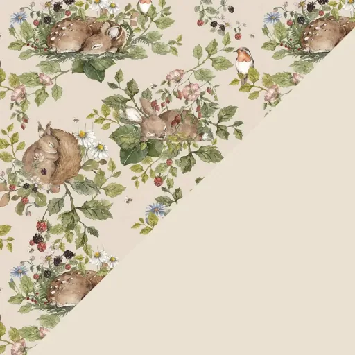 Dekornik kinderbeddengoed slapende dieren 100 x 135