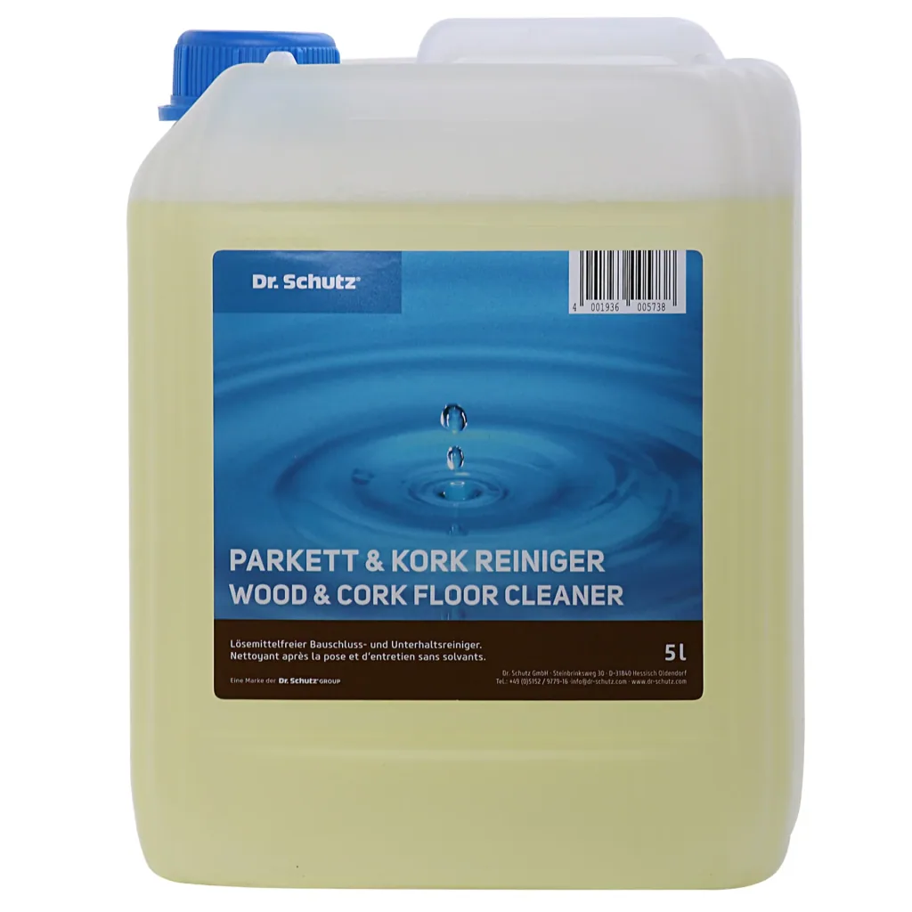 Parket reiniger, Kurk reiniger, Parket schoonmaken