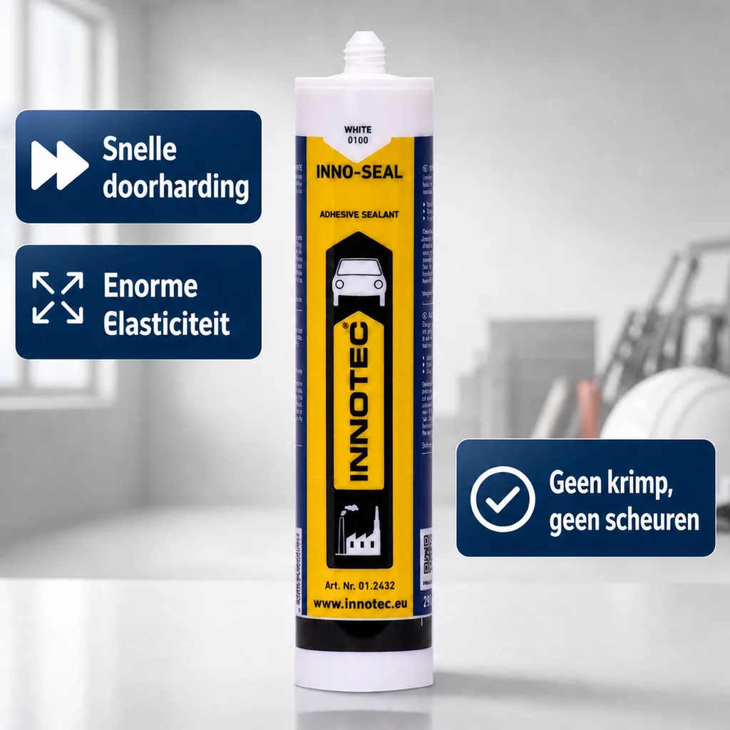 Afdichtingskit, witte afdichtingskit, 290ml, wit, dichtingskit
