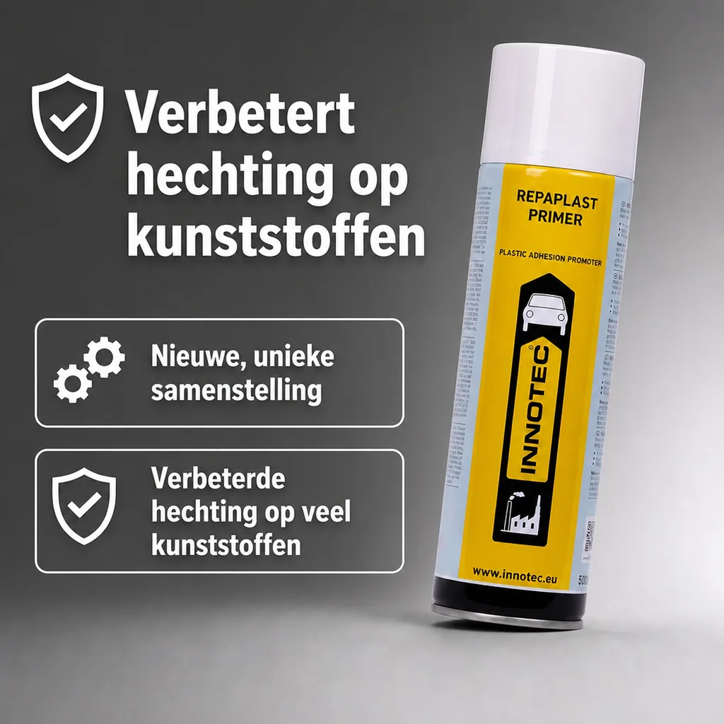 Primer kunststof, spray primer, 500 ml, Repaplast hechtprimer