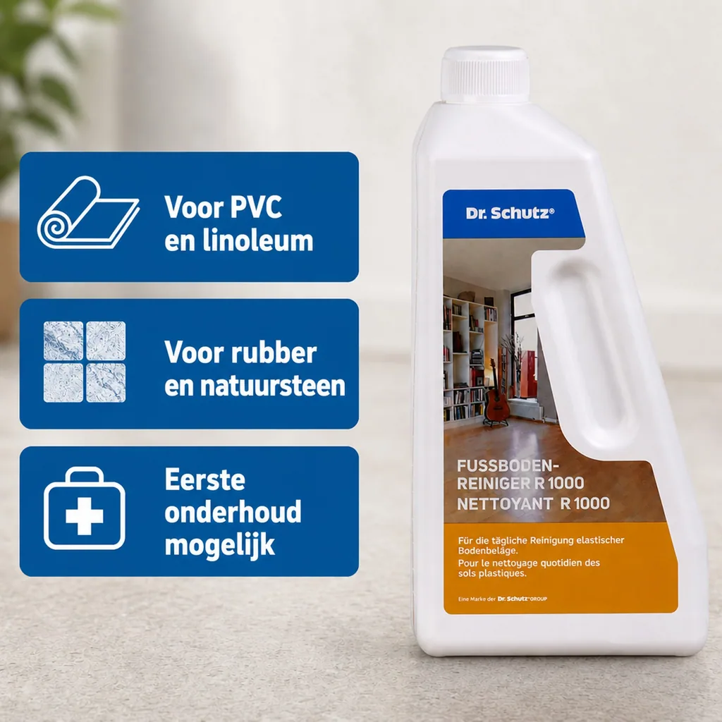 Vloerreiniger 750ml, wischpflege voor 750m², schoonmaakmiddel vloer
