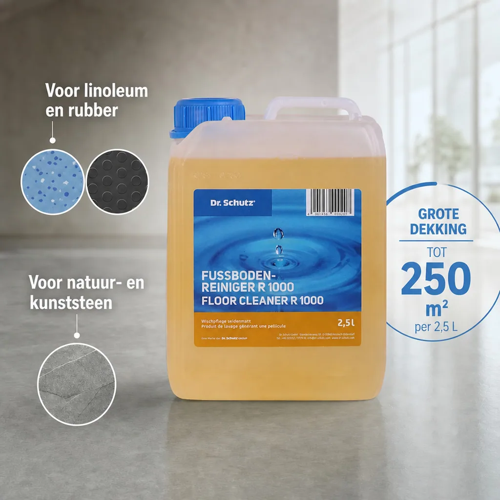 Vloerreiniger 2,5 liter, Wischpflege, Vloer schoonmaakmiddel voor 2500m²