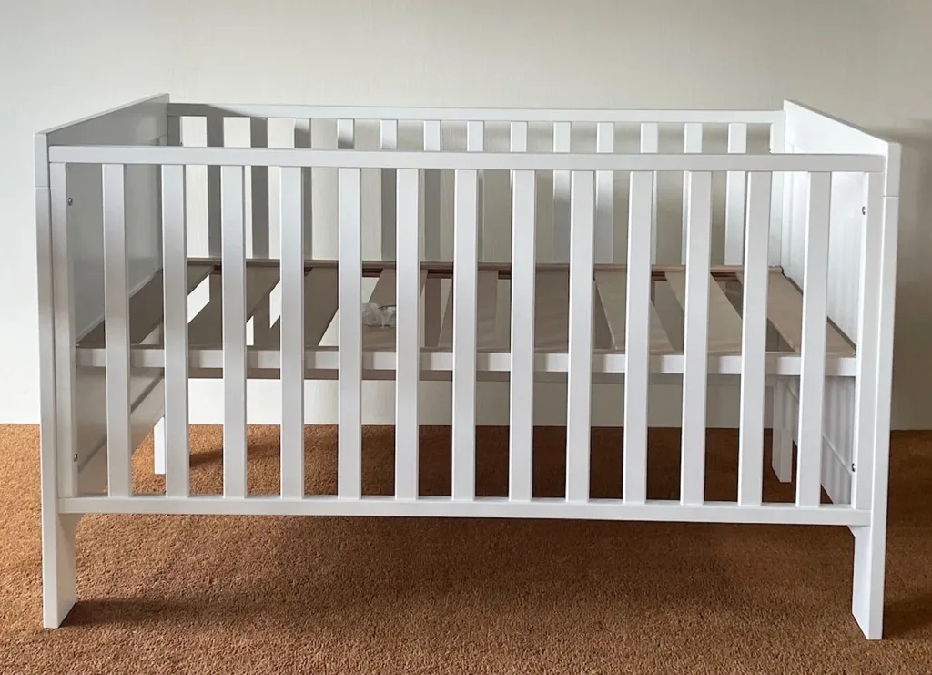Quax babybed - Mila wit (gesloten) 140 x 70 cm