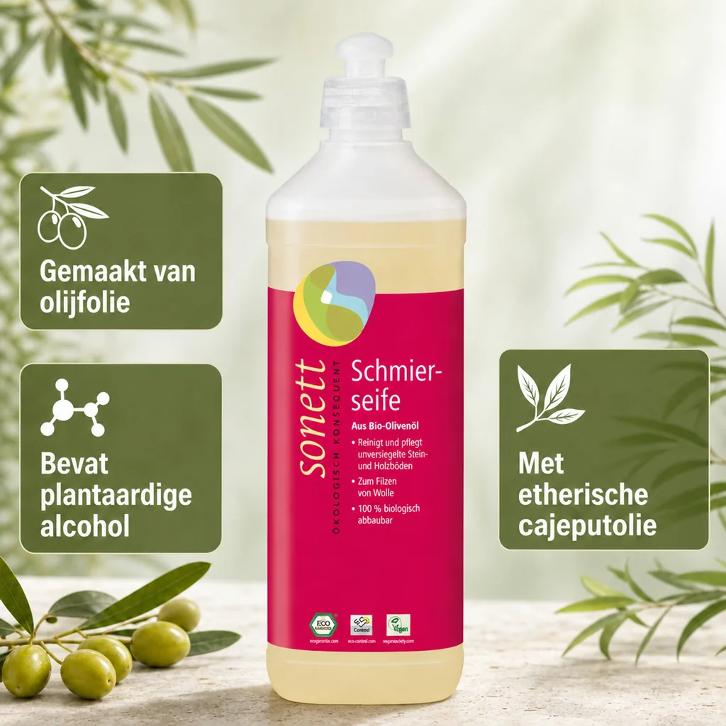 Zachte zeep 500ml, schmierseife, allesreiniger, ecologische reiniger