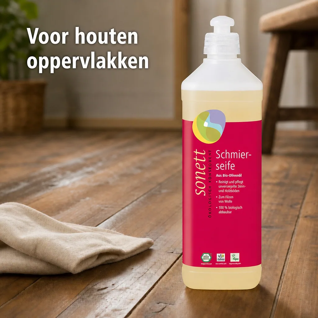 Zachte zeep 500ml, schmierseife, allesreiniger, ecologische reiniger