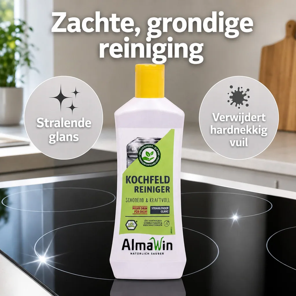 Glaskookplaat reiniger, 250 ml, Lemon fresh, kookplaatreiniger