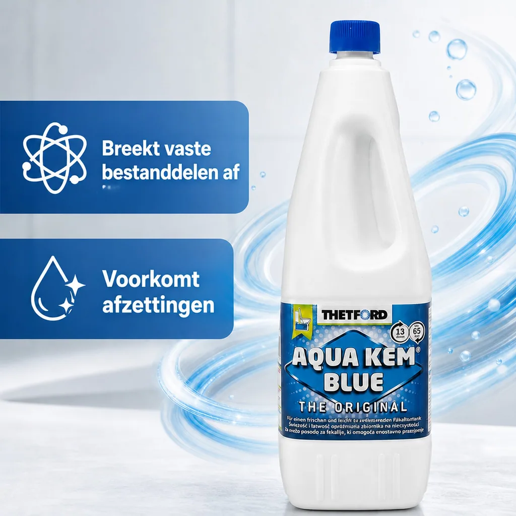 Toiletvloeistof 2 Liter, camping toilet, chemisch toiletvloeistof