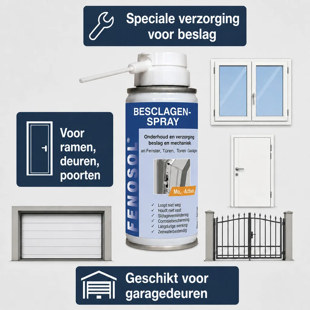 Onderhoudsspray, Beslagspray, Smeerspray, Spray 100ml