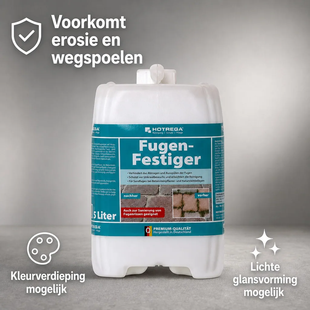 Voegmortel verharder 5 Liter, voegen versteviger, voeg bescherming