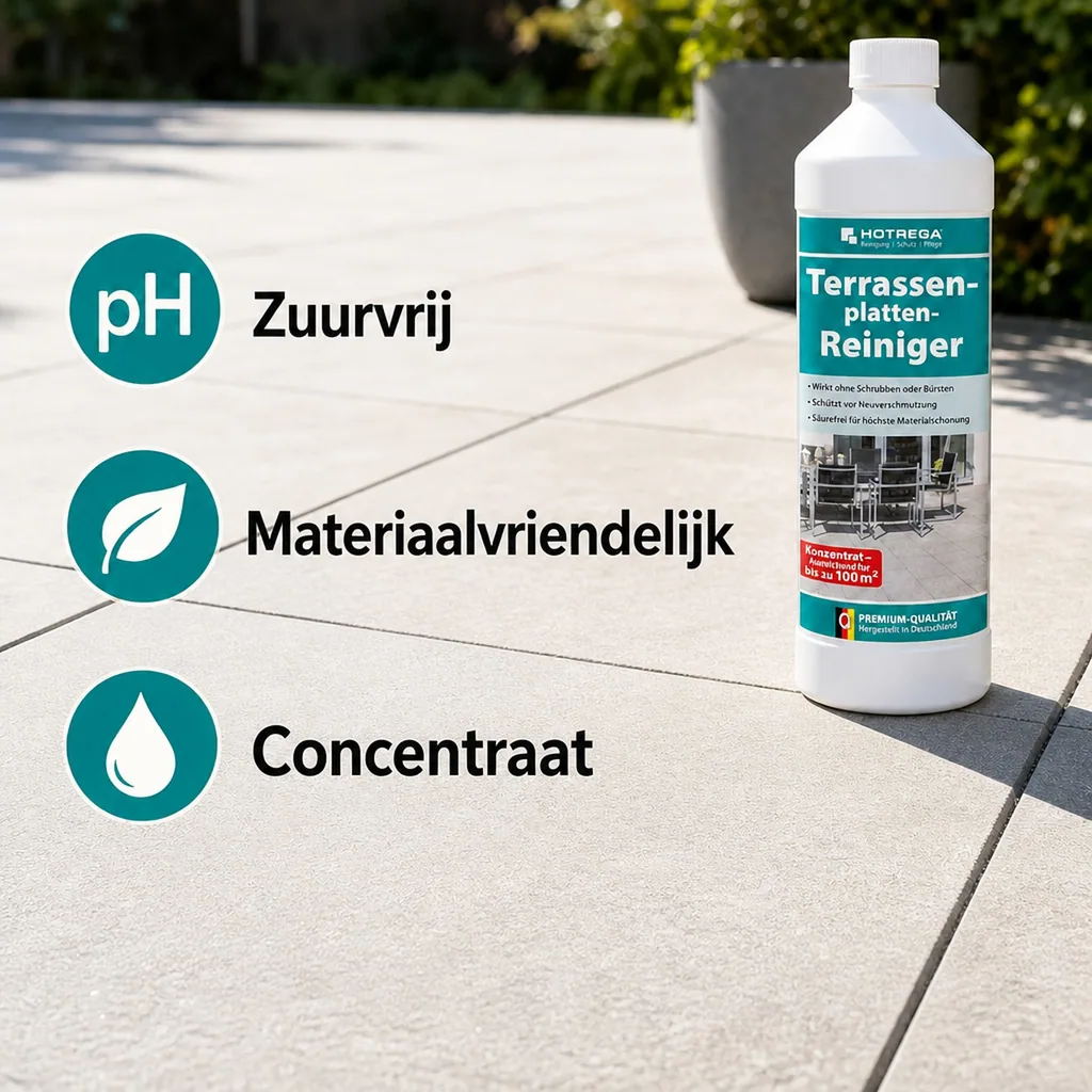 Terrasreiniger 1 Liter, Concentraat terrasreiniger, Terrastegels reinigen