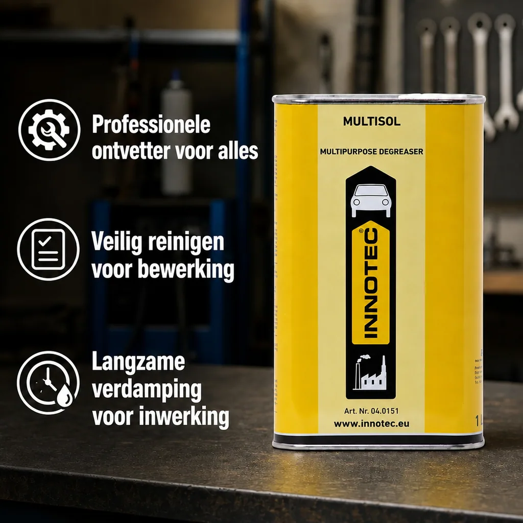 Lijmresten verwijderen, INNOTEC Multisol Reiniger 1 Liter, sticker verwijderen