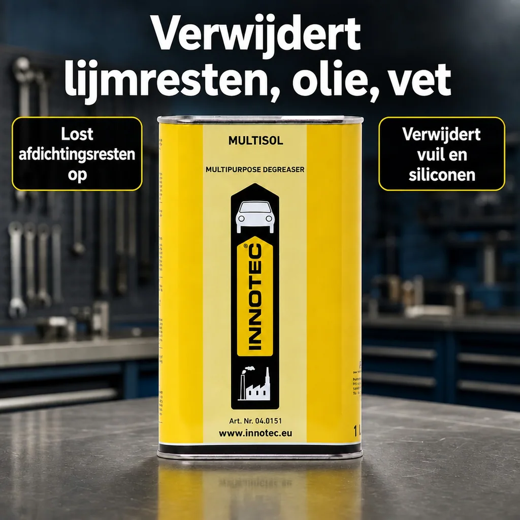 Lijmresten verwijderen, INNOTEC Multisol Reiniger 1 Liter, sticker verwijderen