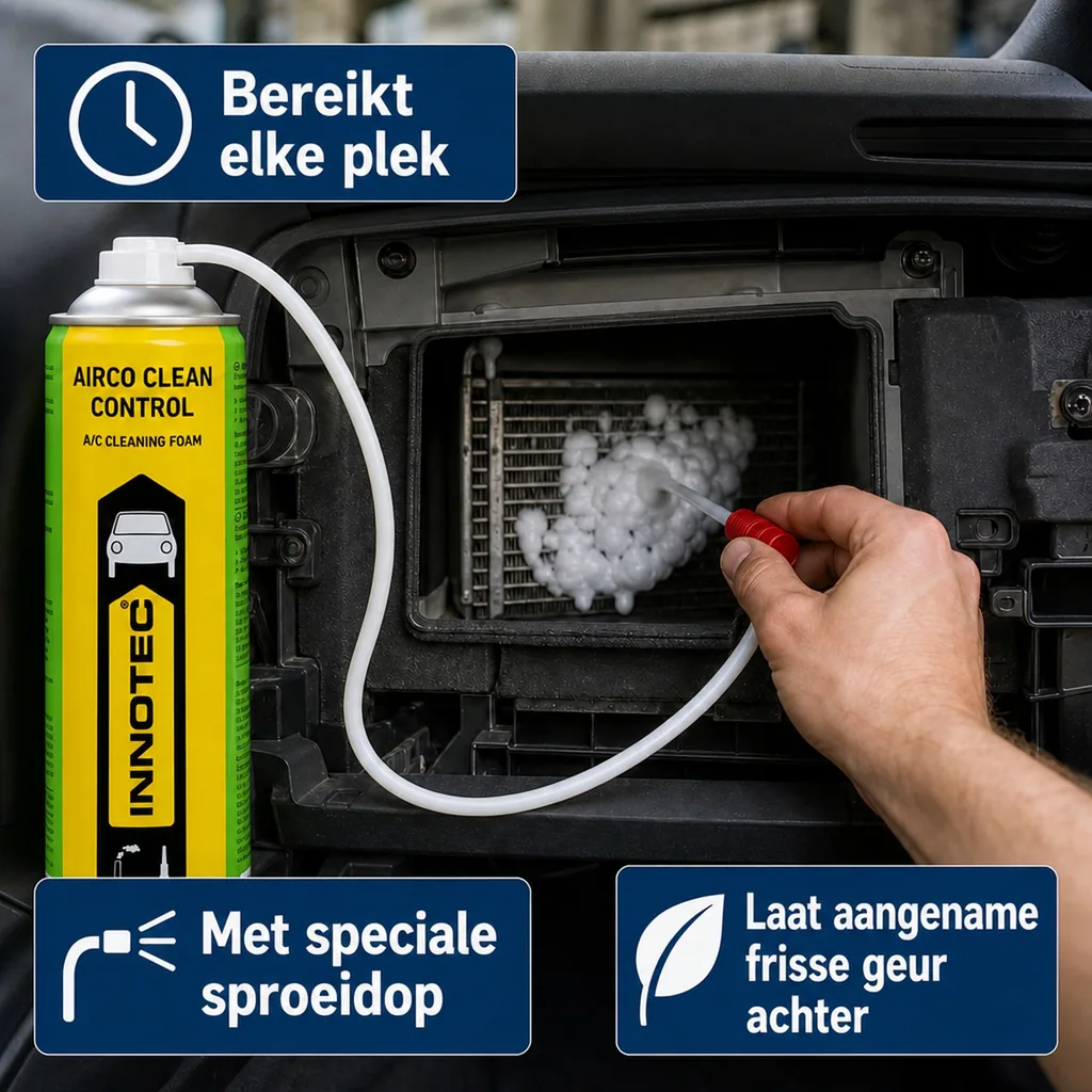 Airco reiniger 250 ml, klimaat reiniger incl. slang, airco schoonmaken