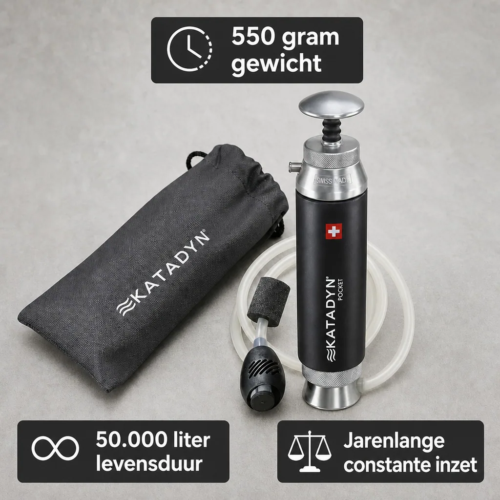 Waterfilter, Drinkwaterfilter, Waterfilter voor reizen, Draagbare waterfilter, Waterzuivering filter, Waterfilter outdoor